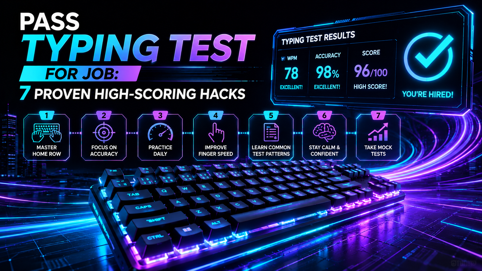 Pass Typing Test for Job: 7 Proven High-Scoring Hacks