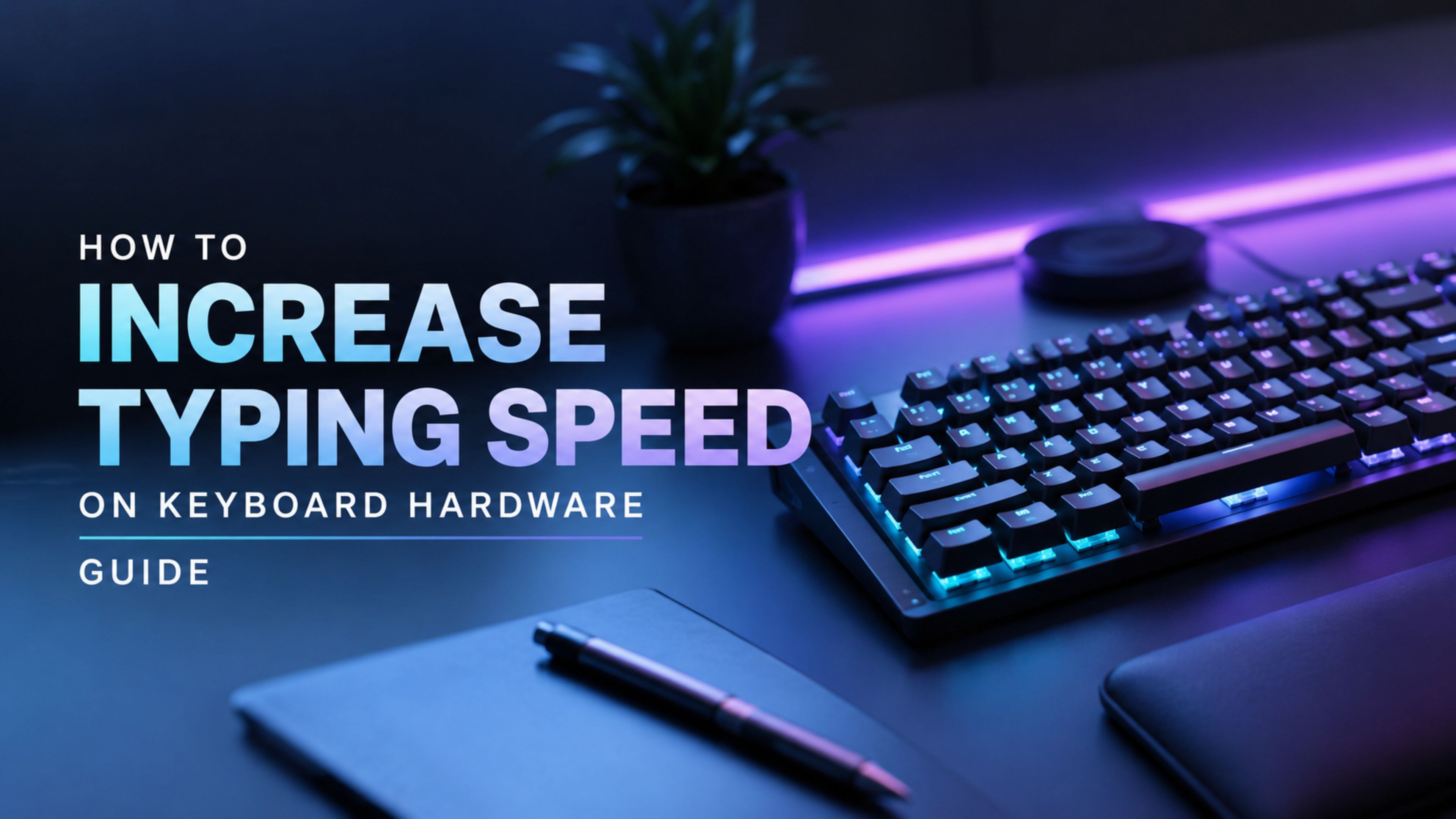 How to Increase Typing Speed on Keyboard Hardware: Guide