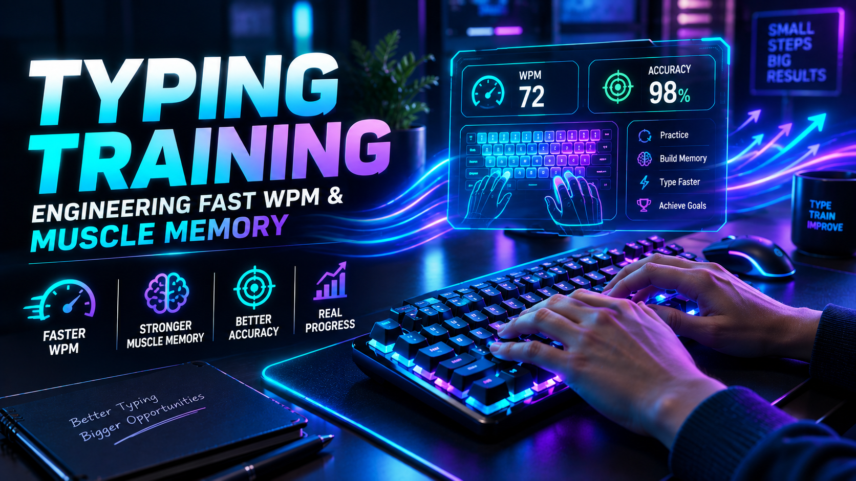 Typing Training: Engineering Fast WPM & Muscle Memory